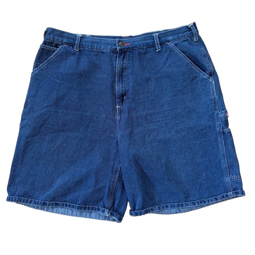 International Harvester McCormick Farmall Jean Shorts Sz 40 Workwear Agriculture